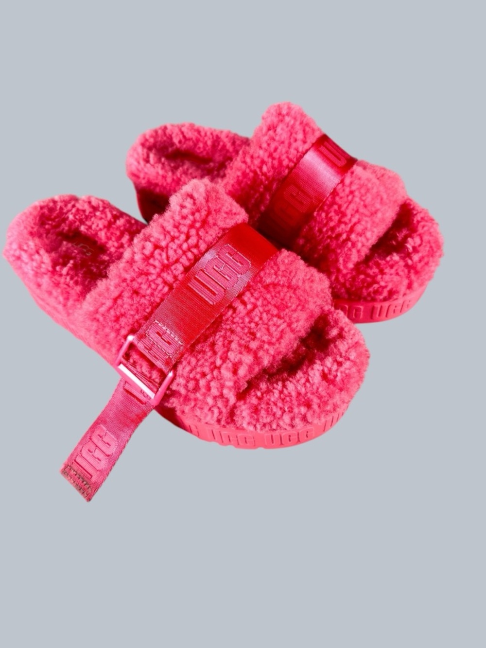 UGG Women's Fluffita platform Slide Slippers